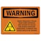 Signmission OSHA Warning Sign, 10" Height, 14" Width, Radio Frequency Fields Near, Landscape, WS-D-1014-L-12364 OS-WS-D-1014-L-12364 - alternate 1